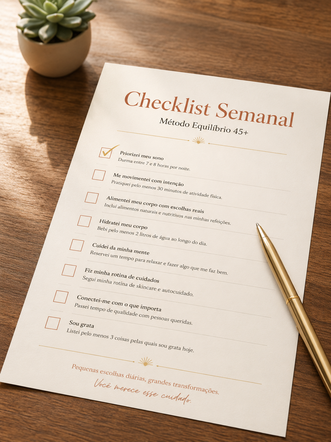 Checklist Semanal